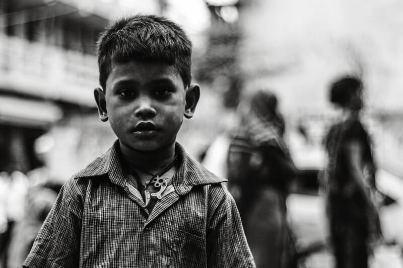 Young Boy in India