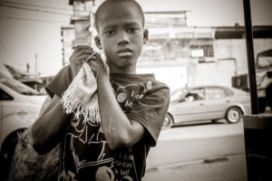 Boy in the Congo Ebola epidemic