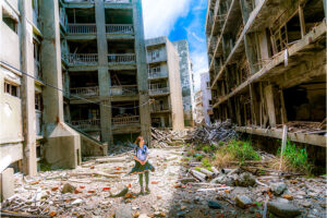Girl in a Disaster Zone